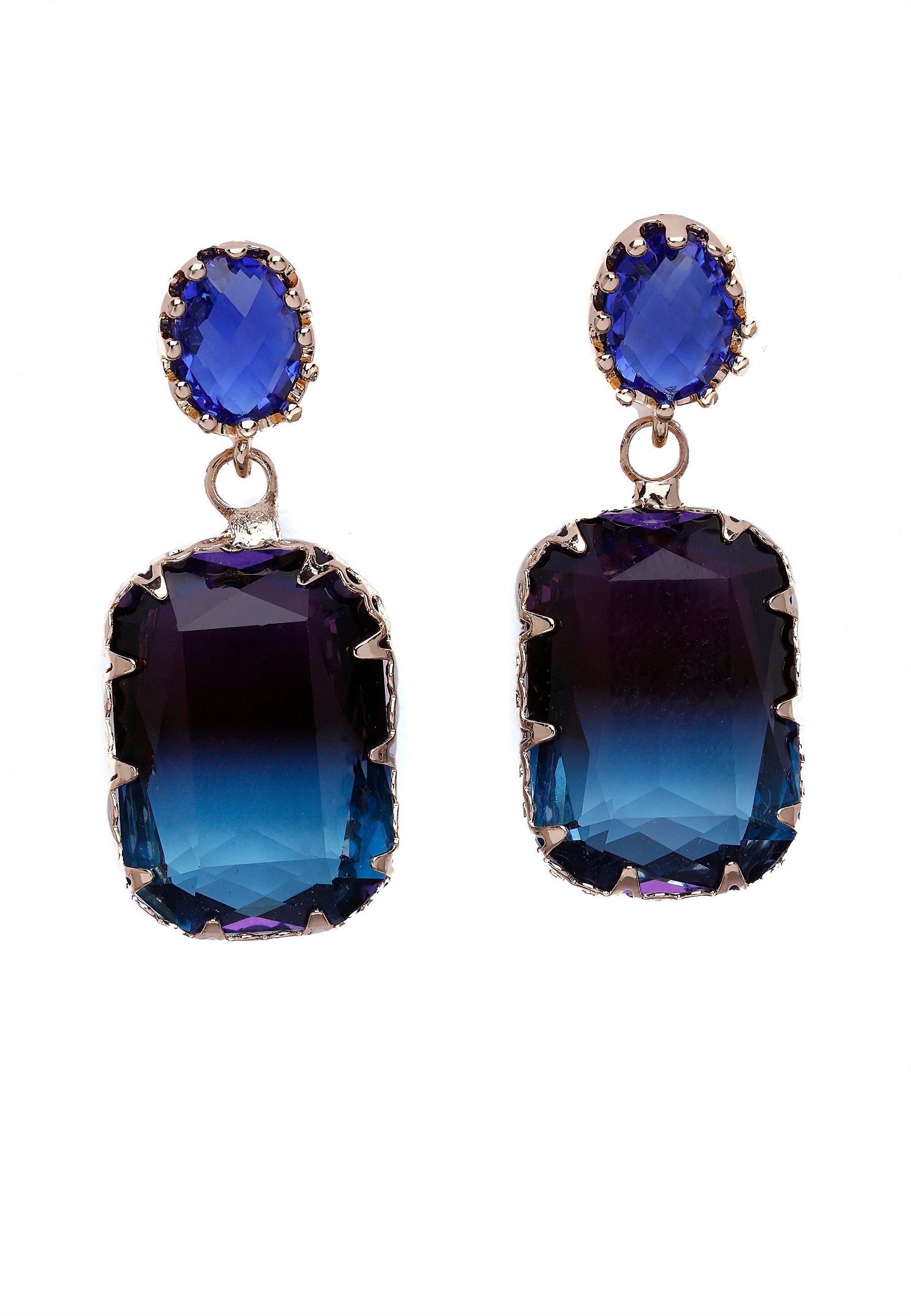 Diva Classy Rectangle Drop Earrings