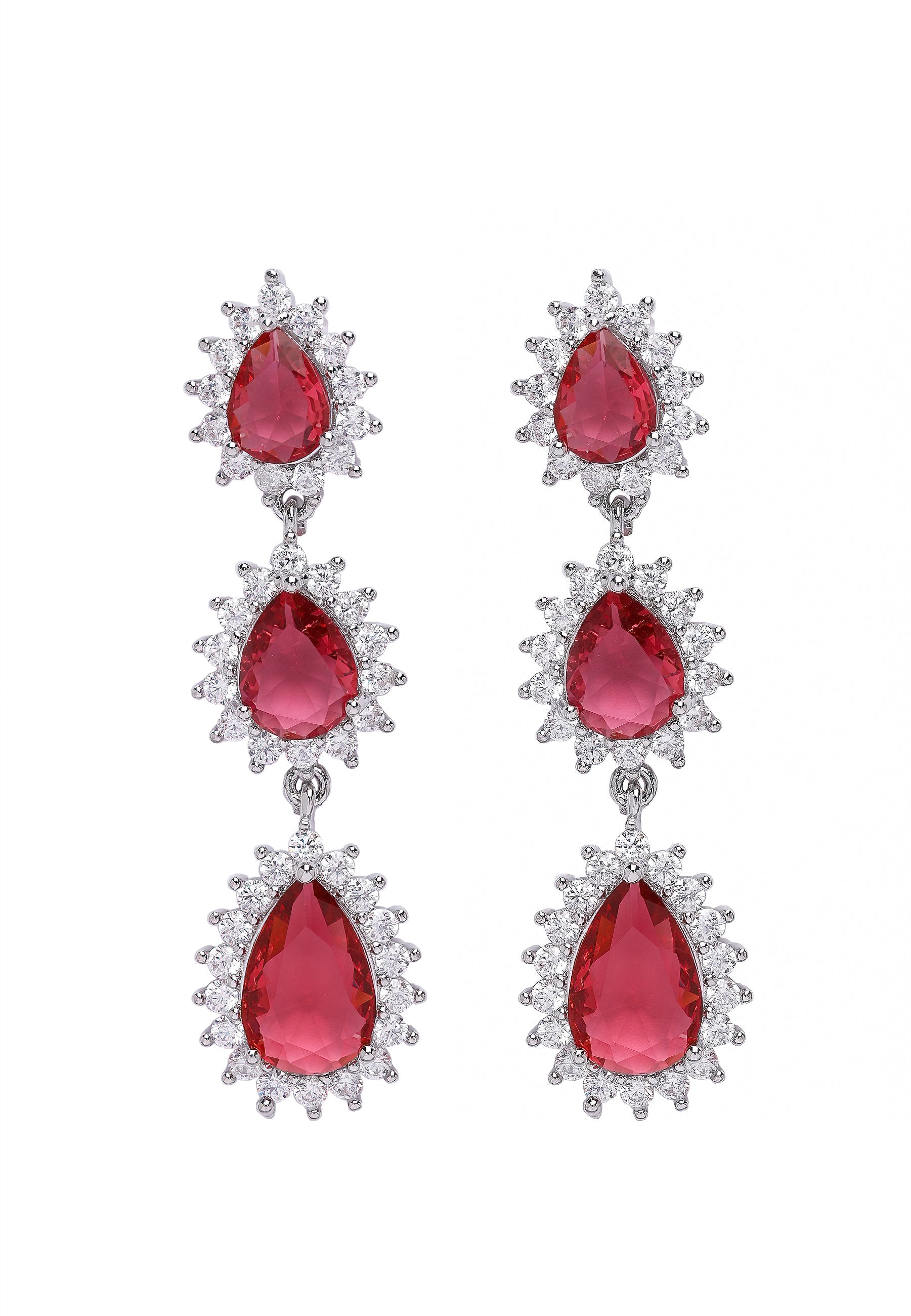 Diva Long Raindrop Earrings