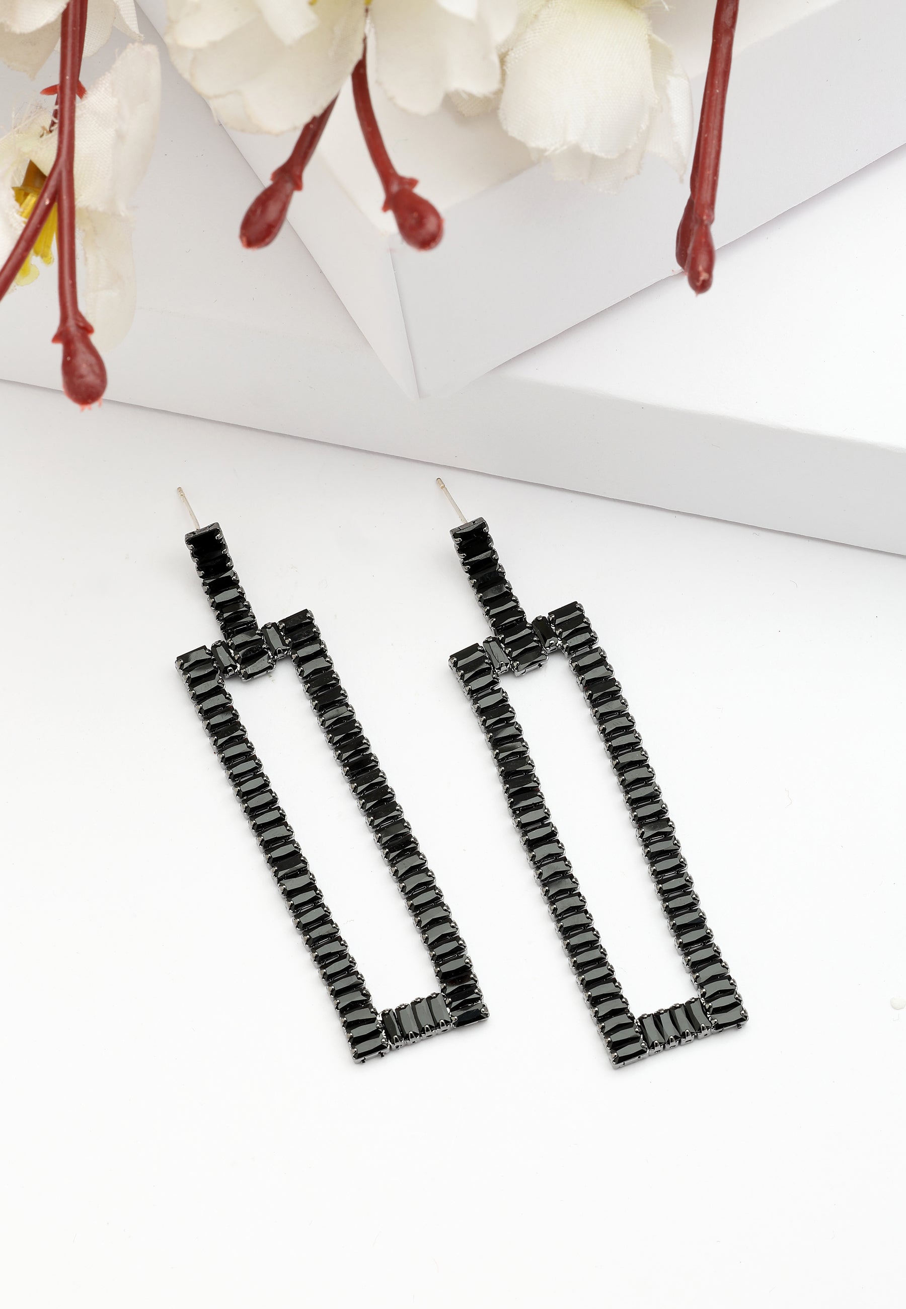 Diva Perky Long Dangle Earrings