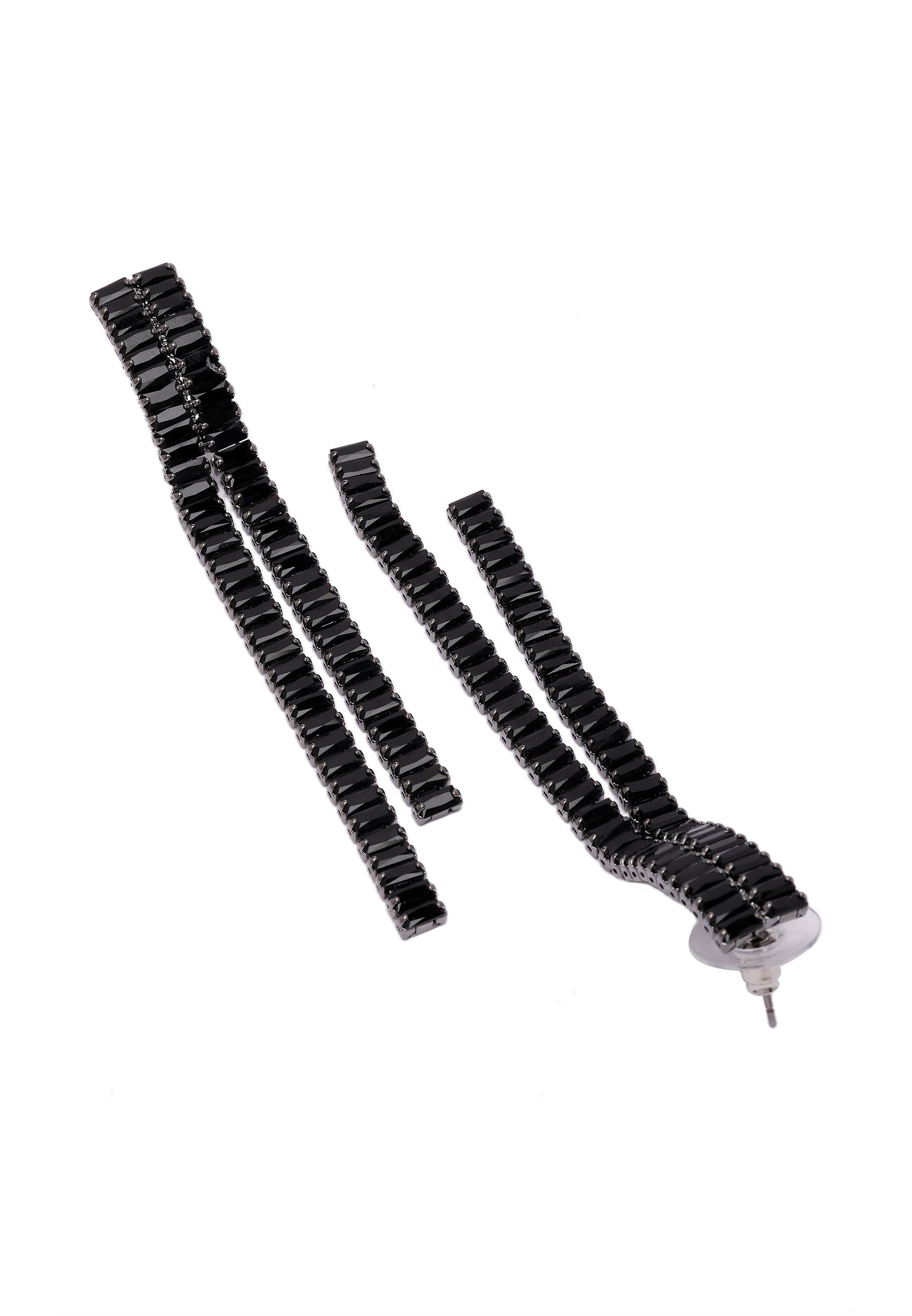 Diva Asymmetrical Dangle Earrings