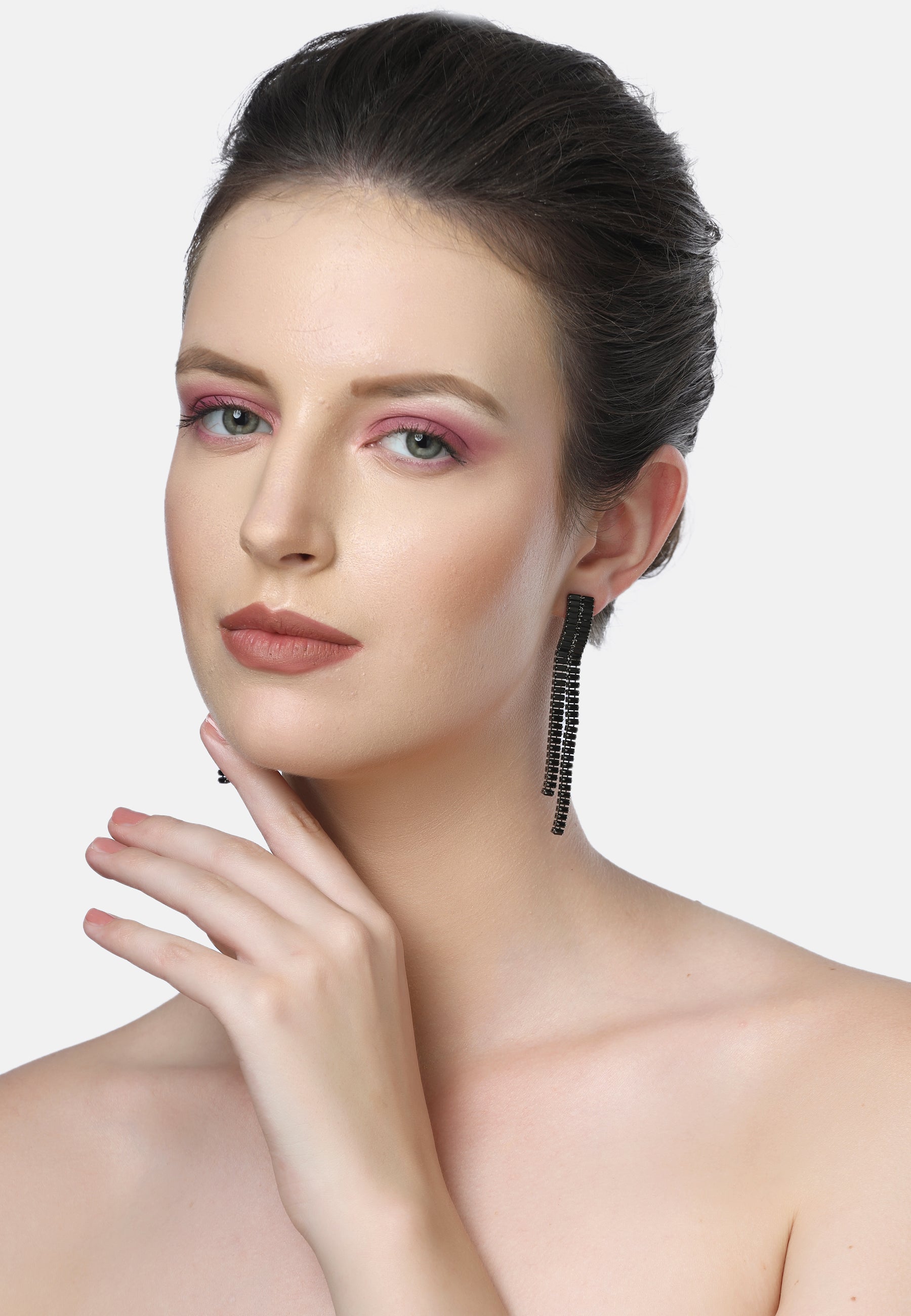 Diva Asymmetrical Dangle Earrings