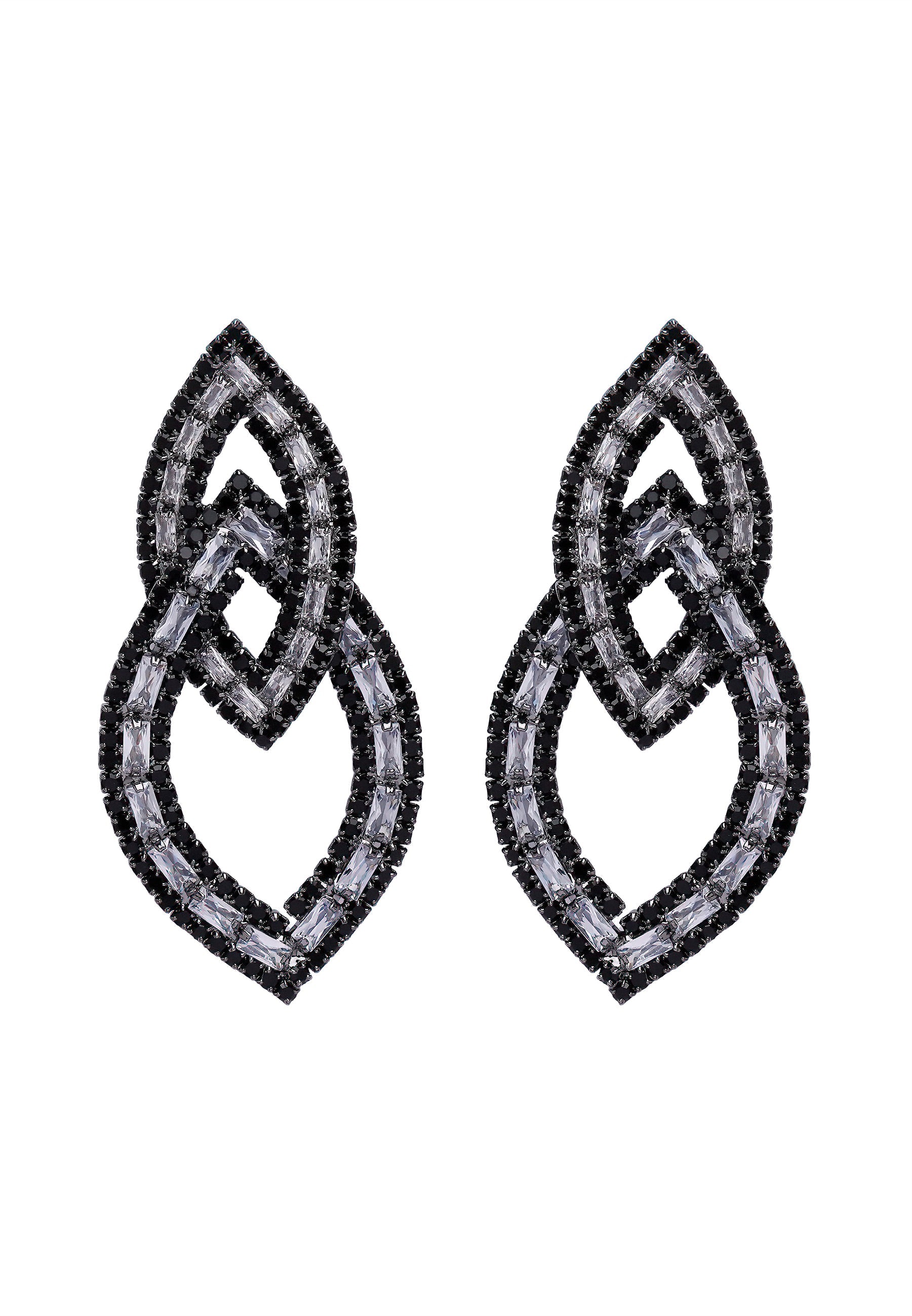 Diva Interlinked Drop Earrings