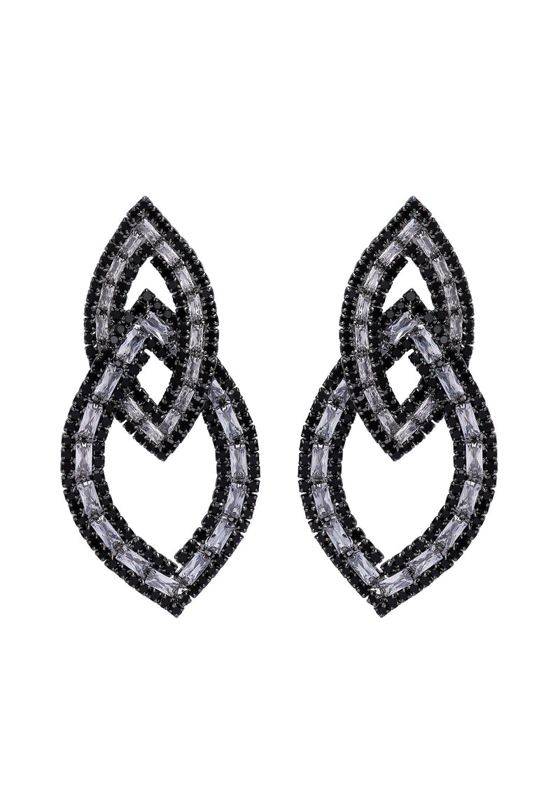 Diva Interlinked Drop Earrings
