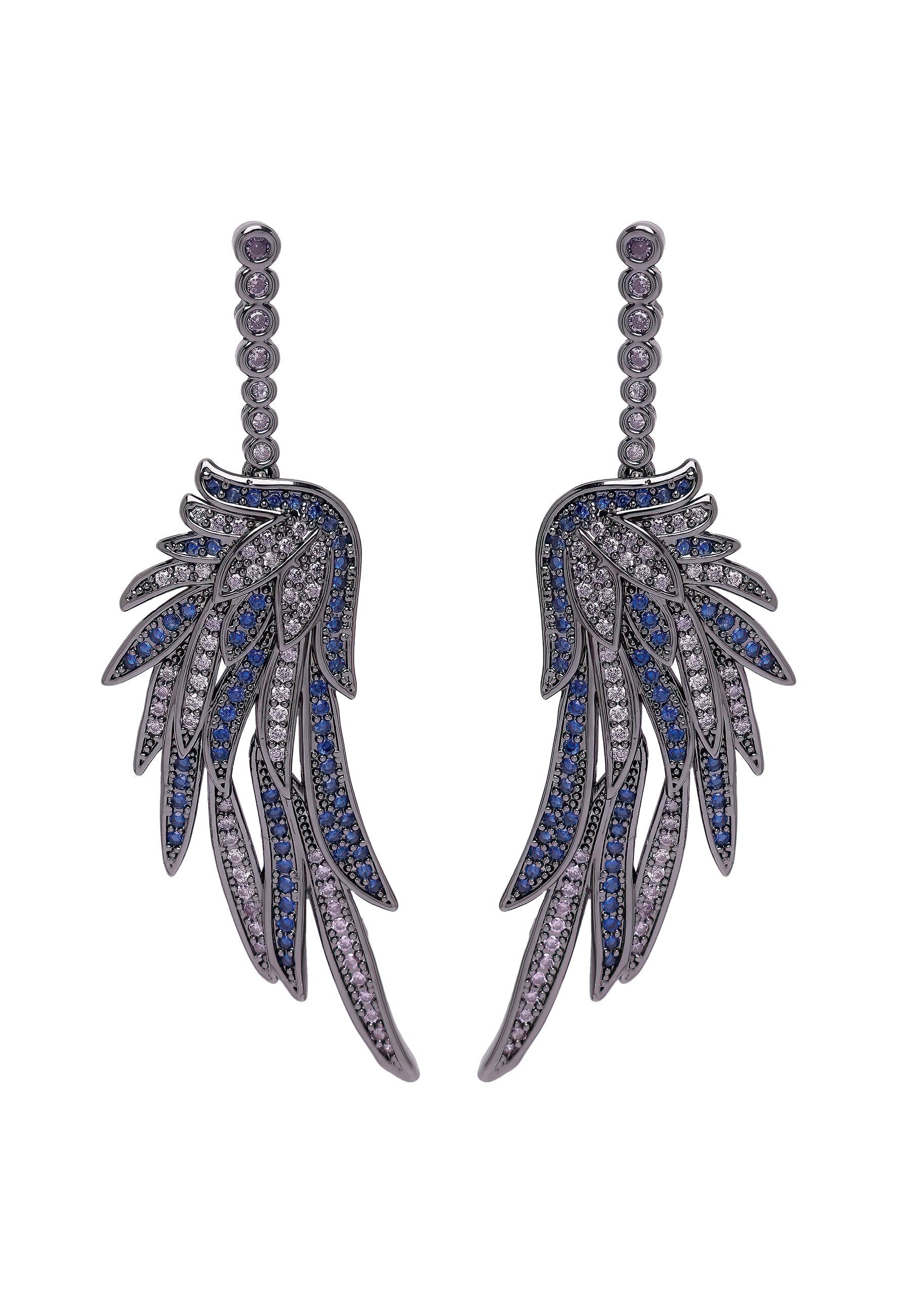 Diva Angel Wing Dangle Earrings