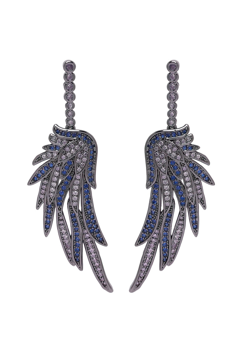 Diva Angel Wing Dangle Earrings
