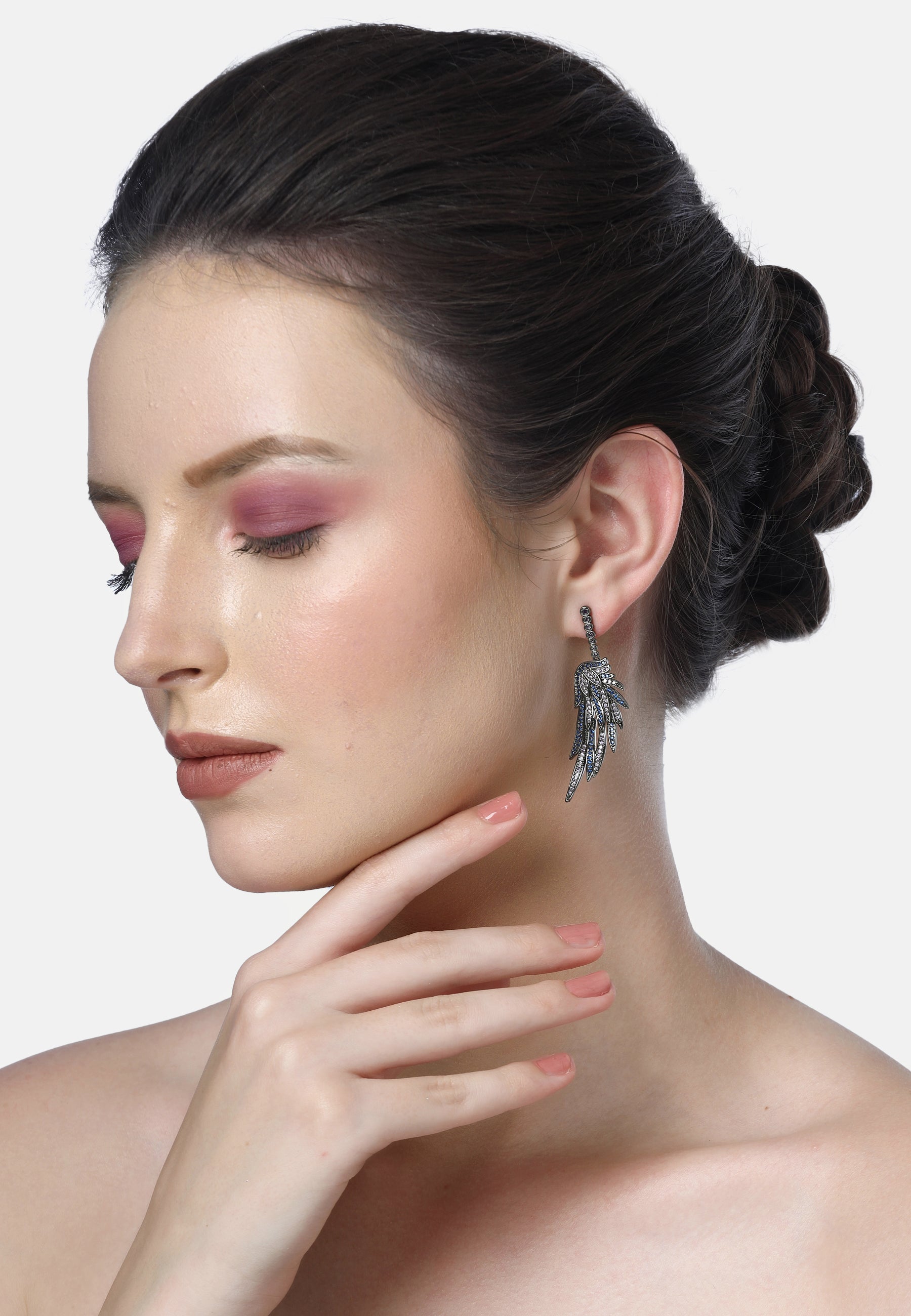 Diva Angel Wing Dangle Earrings