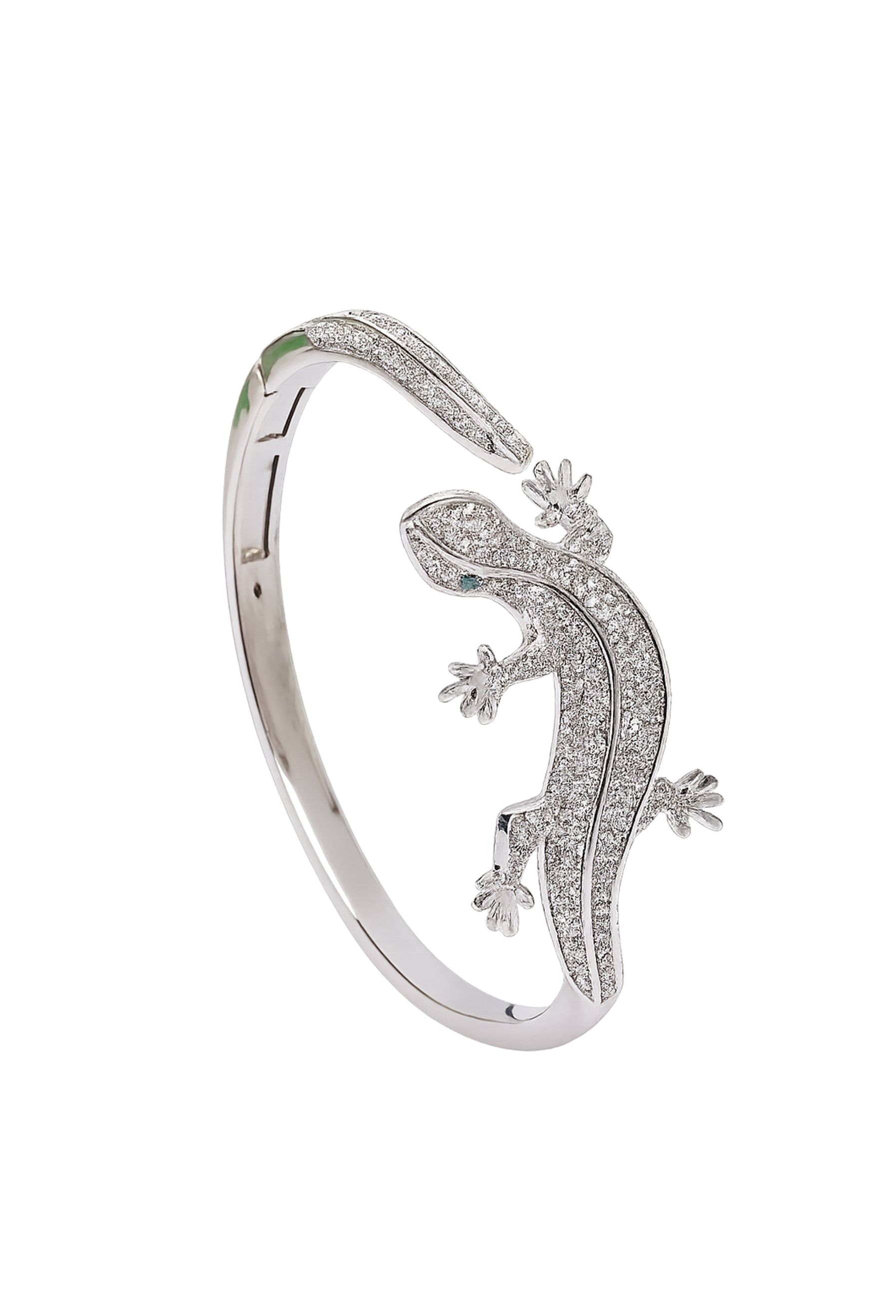 Diva Lizard Cuff Bracelet