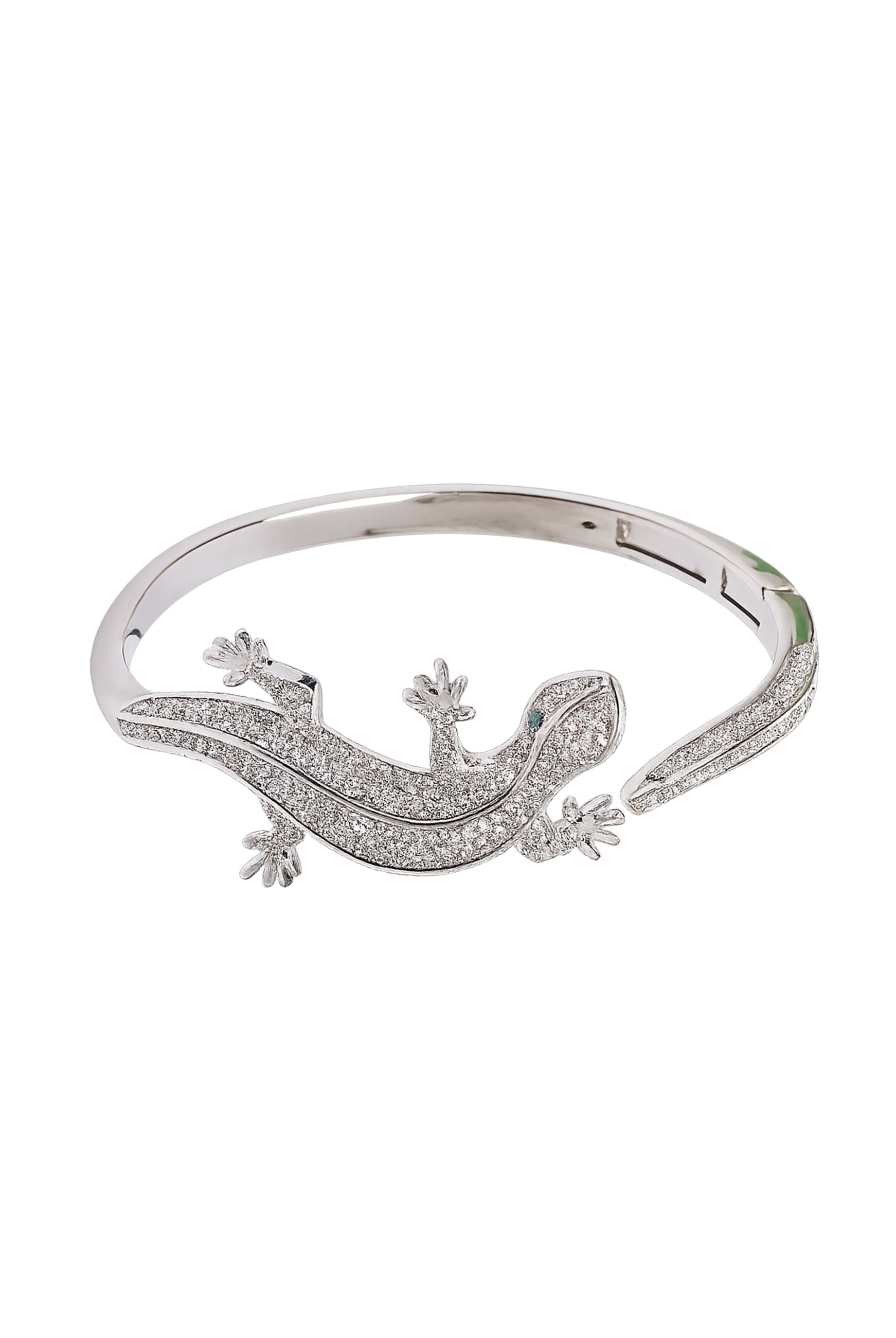 Diva Lizard Cuff Bracelet