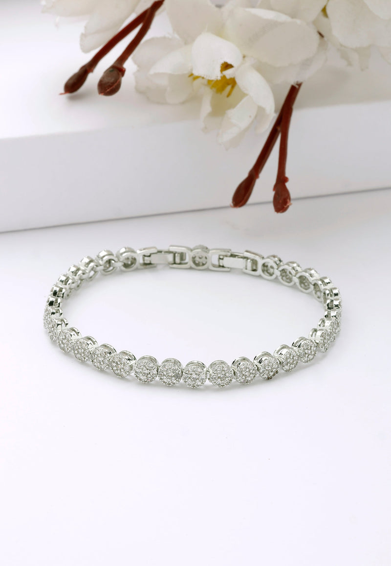Diva Bezel Set Bracelet