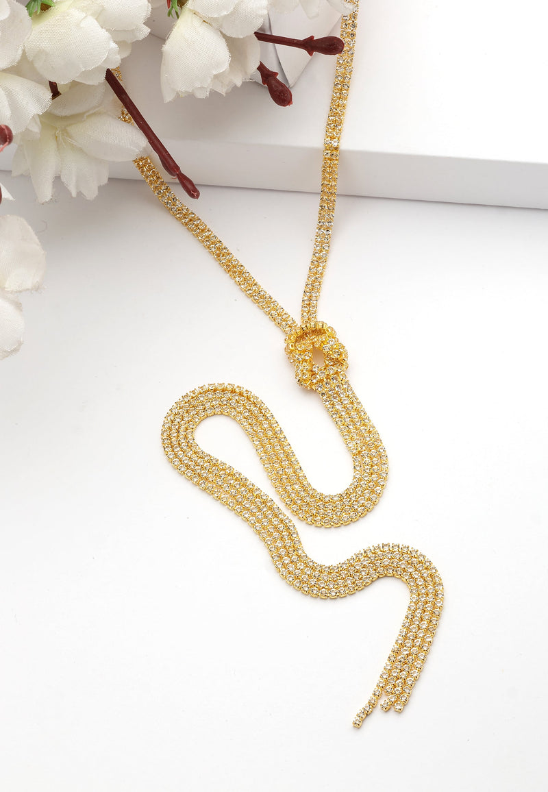 Diva Long Tassel Necklace