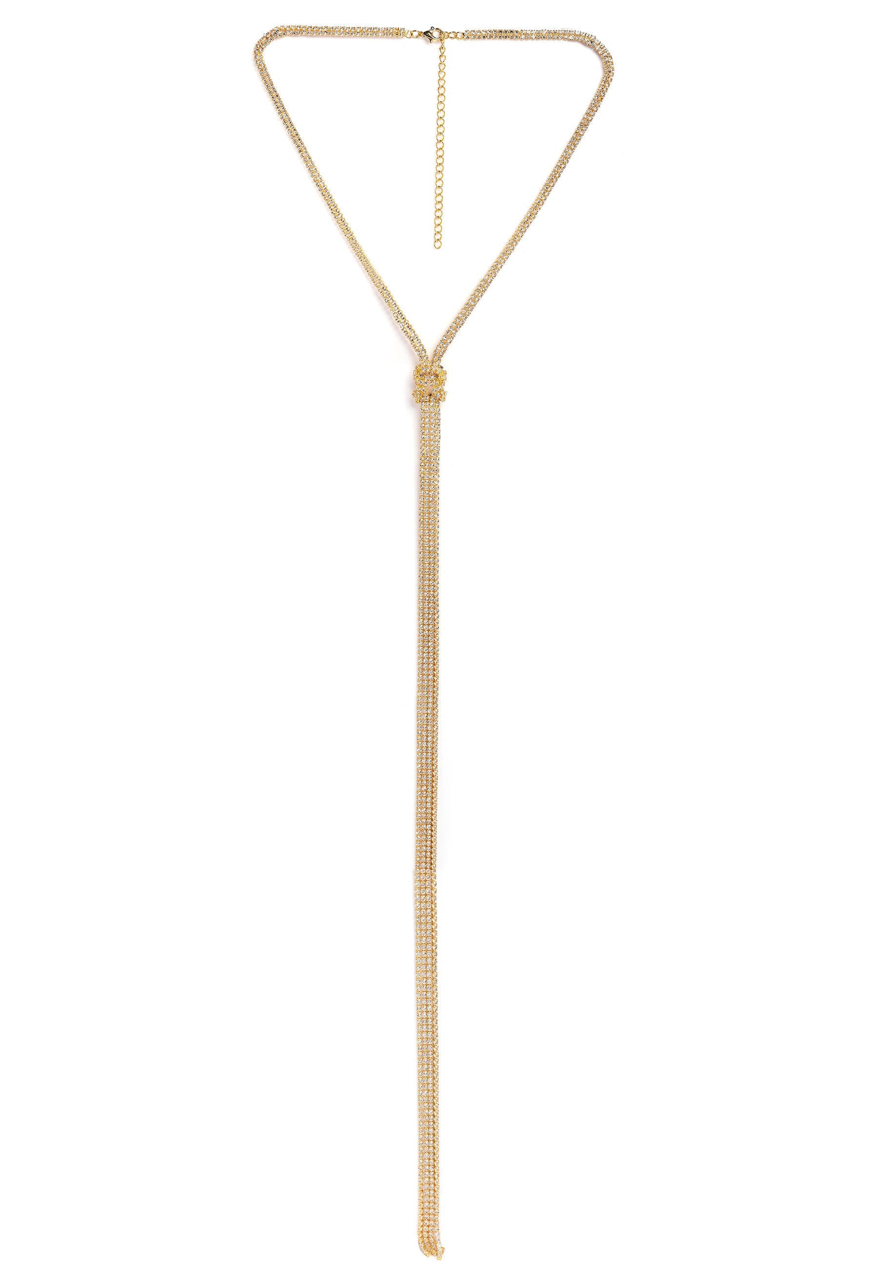 Diva Long Tassel Necklace