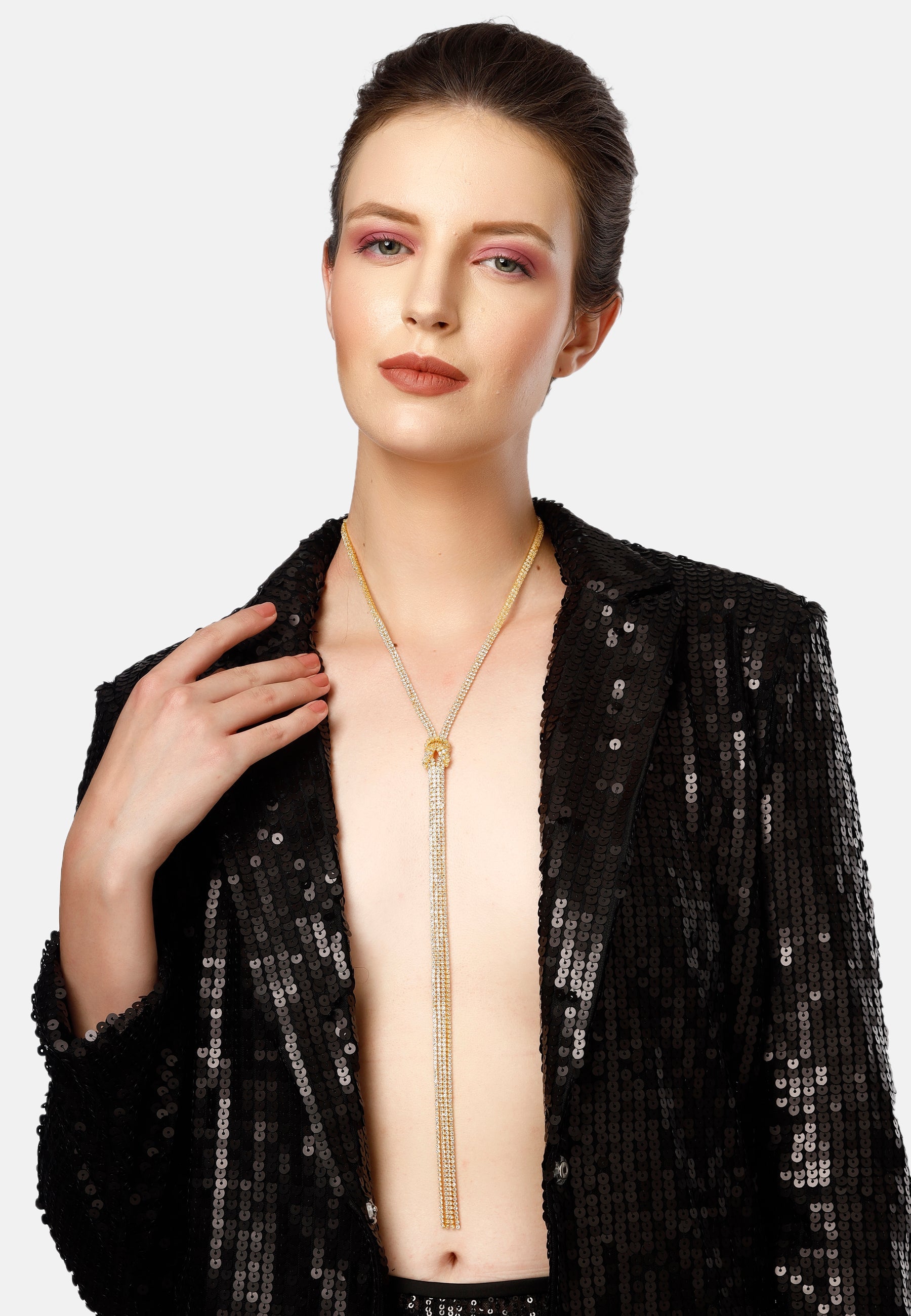 Diva Long Tassel Necklace