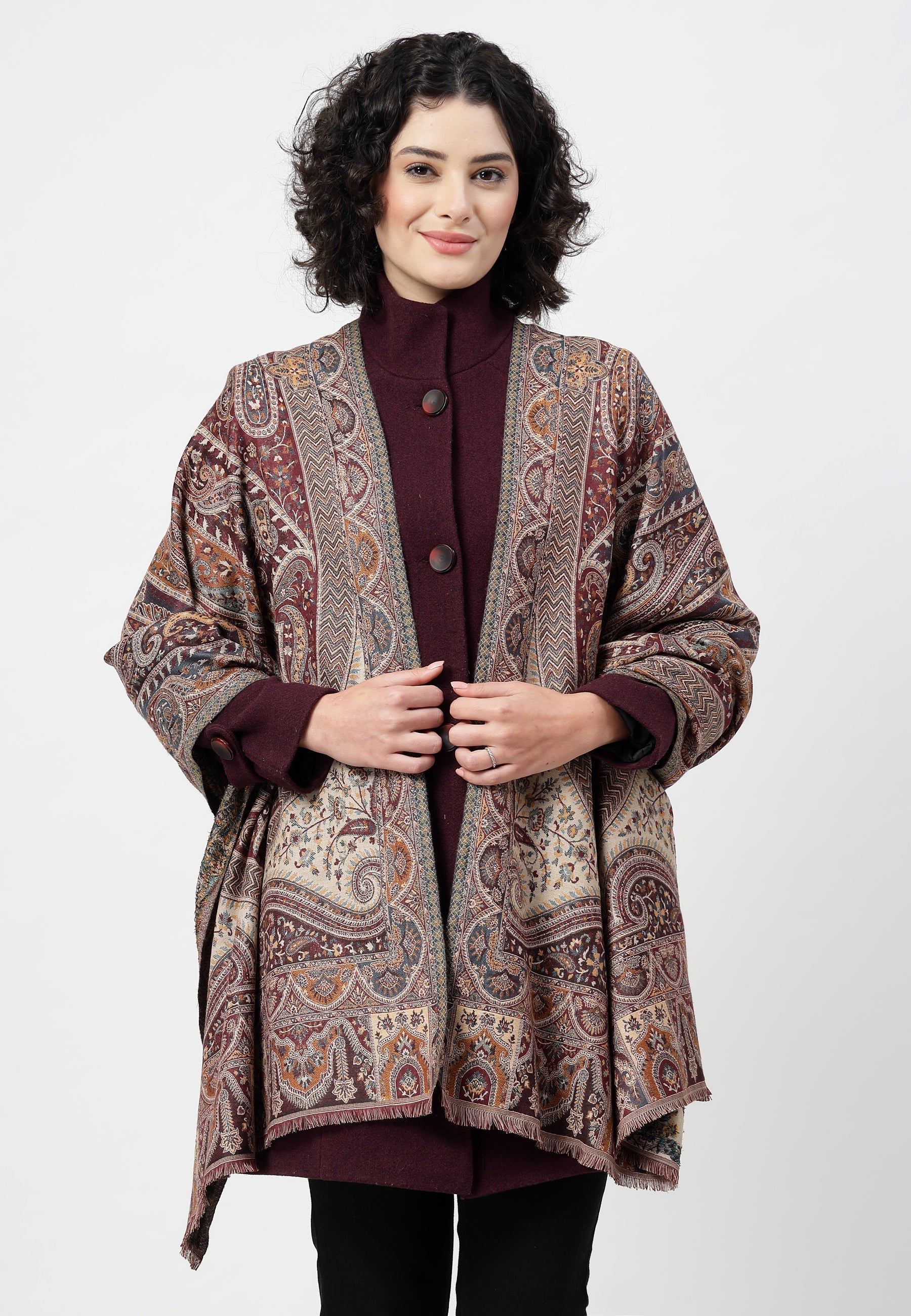 Kashmiri Jamawar Scarf