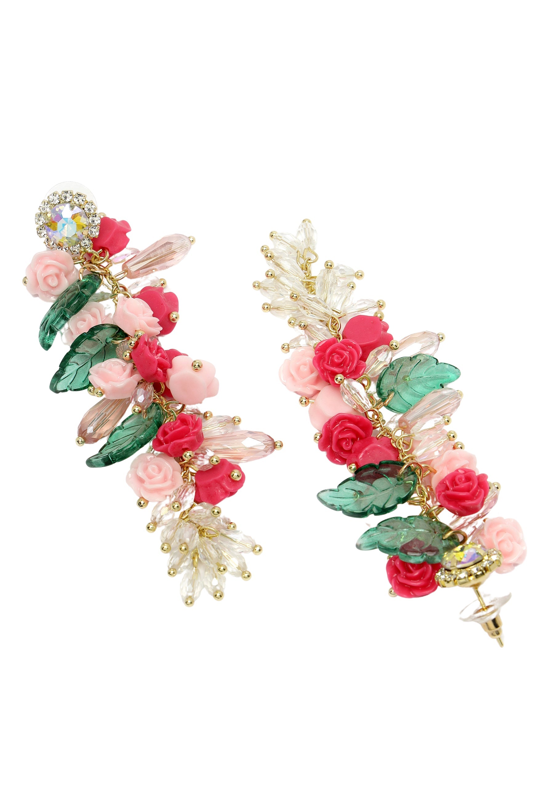 Floral Chandelier Earrings