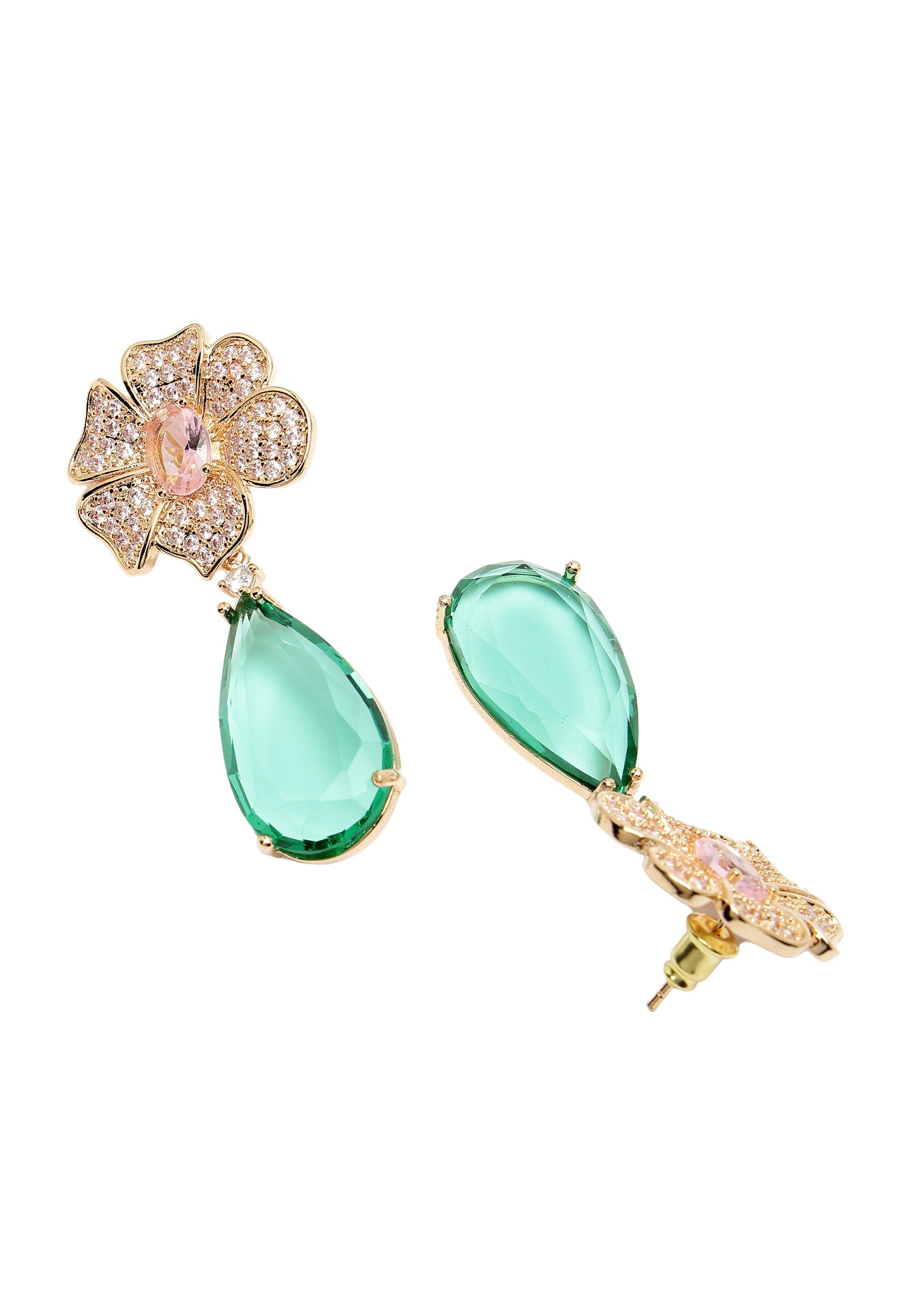 Floral Drop Earrings