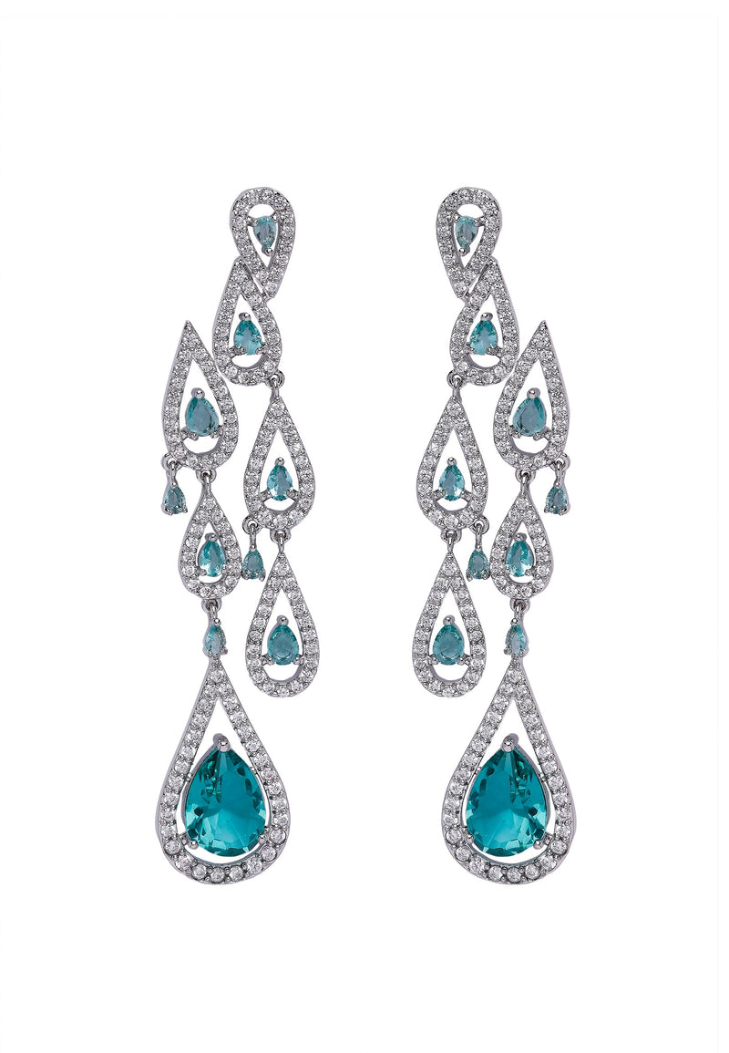 Diva Raindrop Dangle Earrings