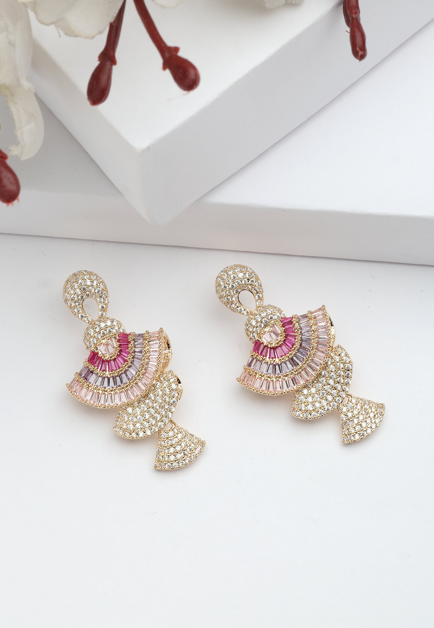Diva Luxury Cascading Earrings