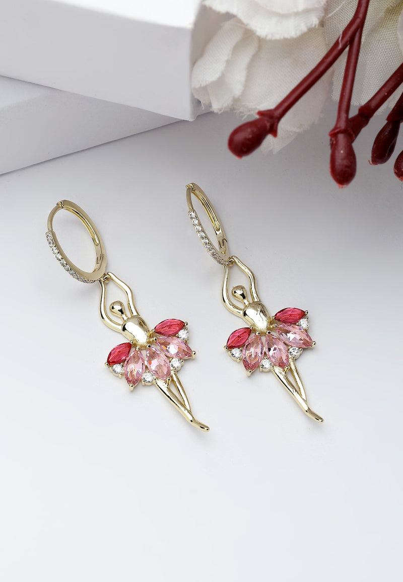 Diva Ballet Dancer Earrings