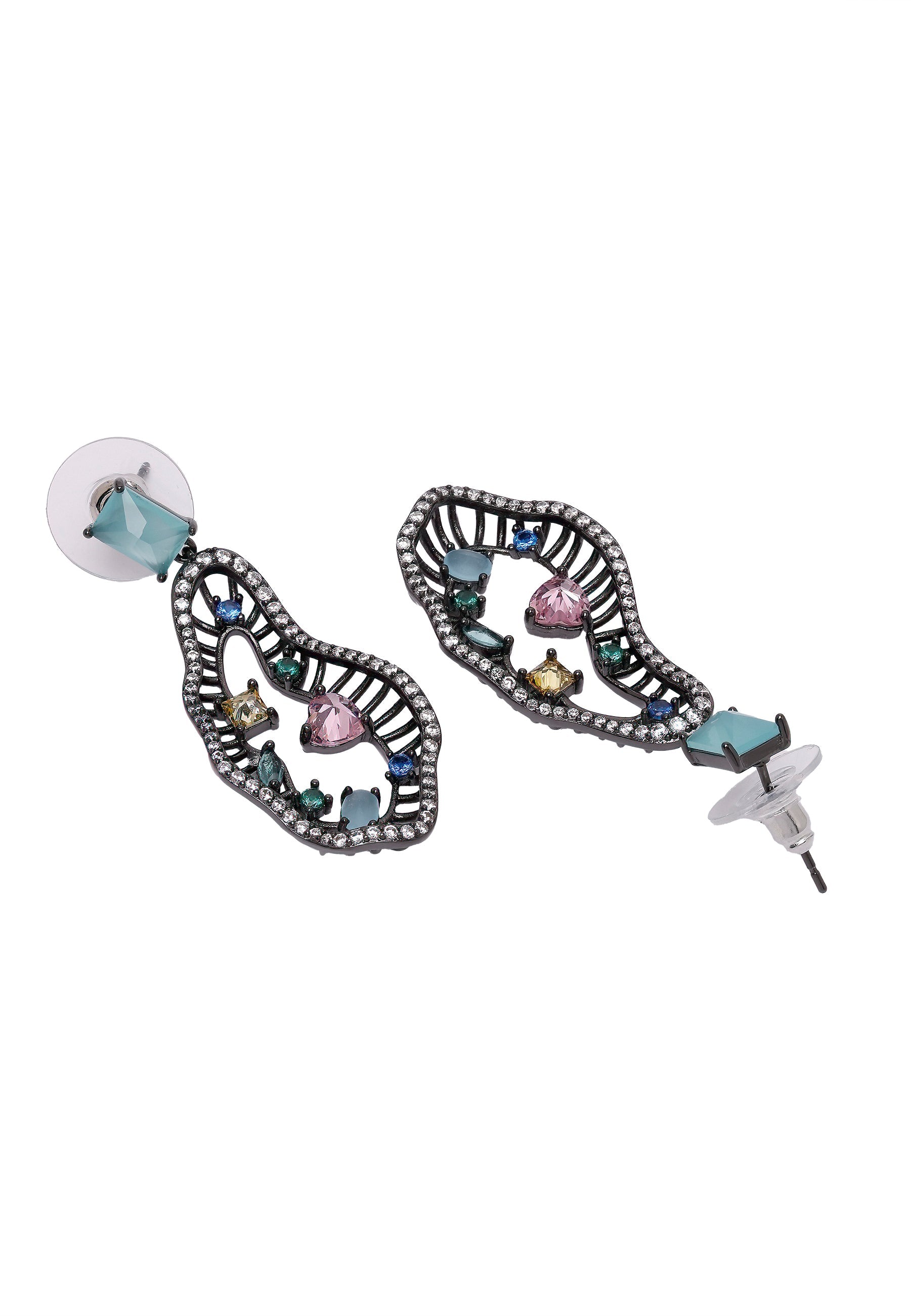 Diva Hollow Dangle Earrings