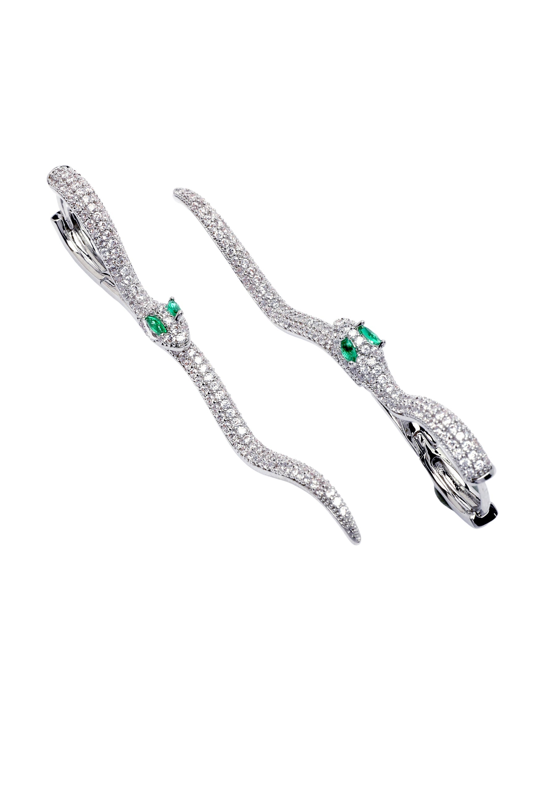 Diva Bold Snake Earrings