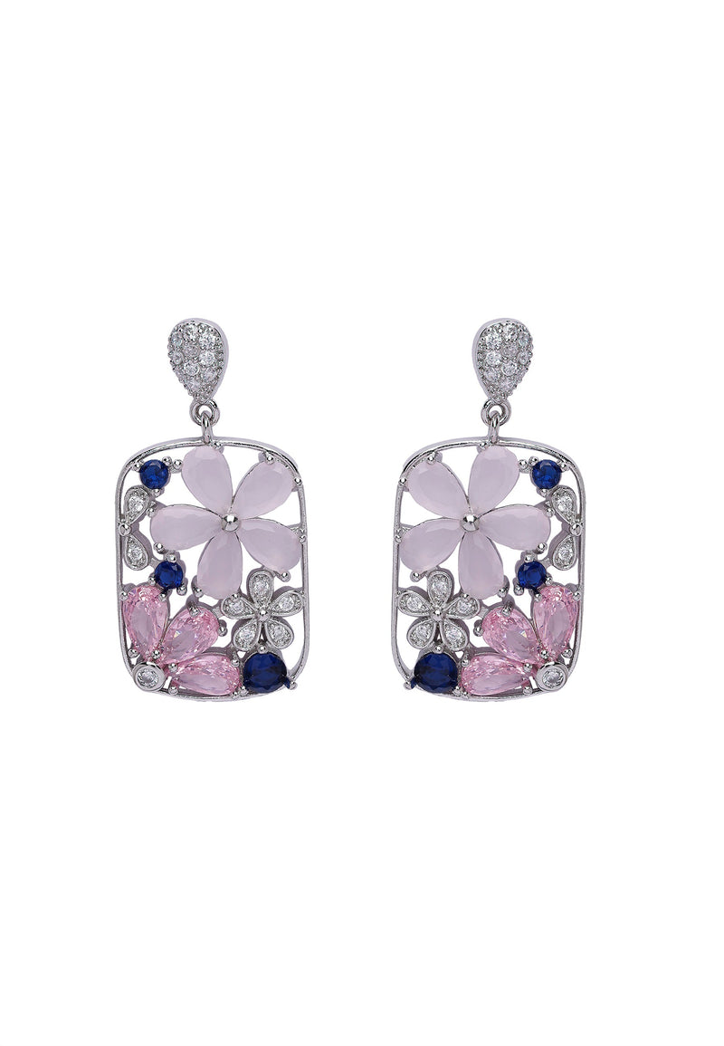 Diva Floral Drop Earrings