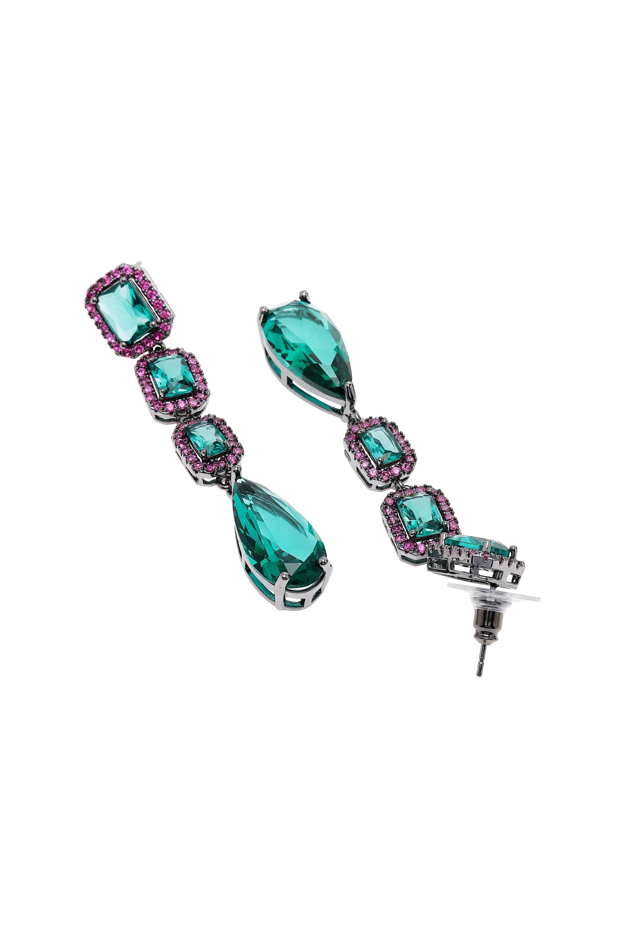 Geometric Drop Earrings
