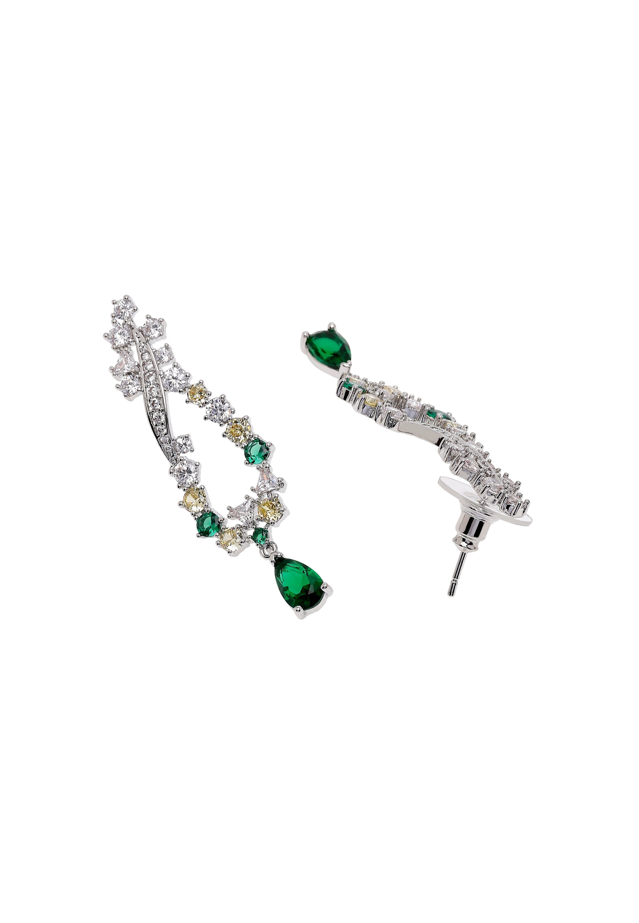 Whimsical Multicolored Drop Earrings