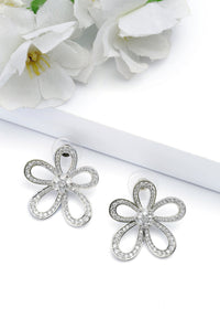 Hollow Floral Earrings