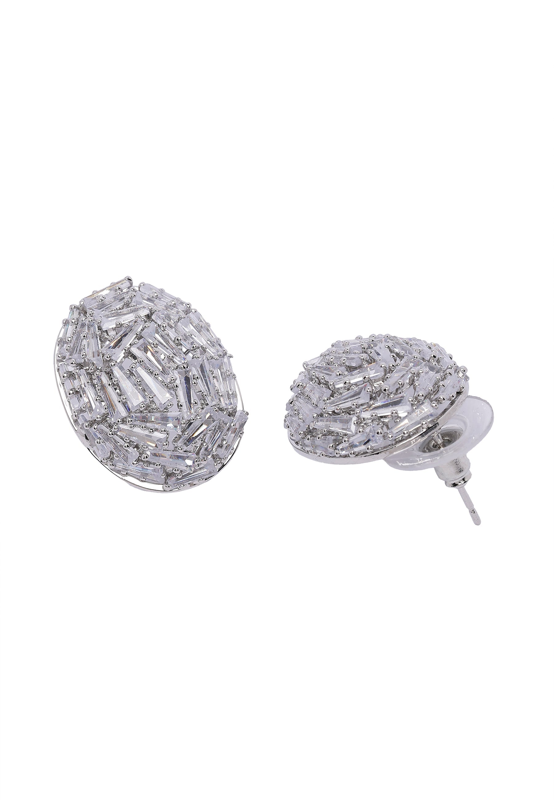 Baguette Stud Earrings