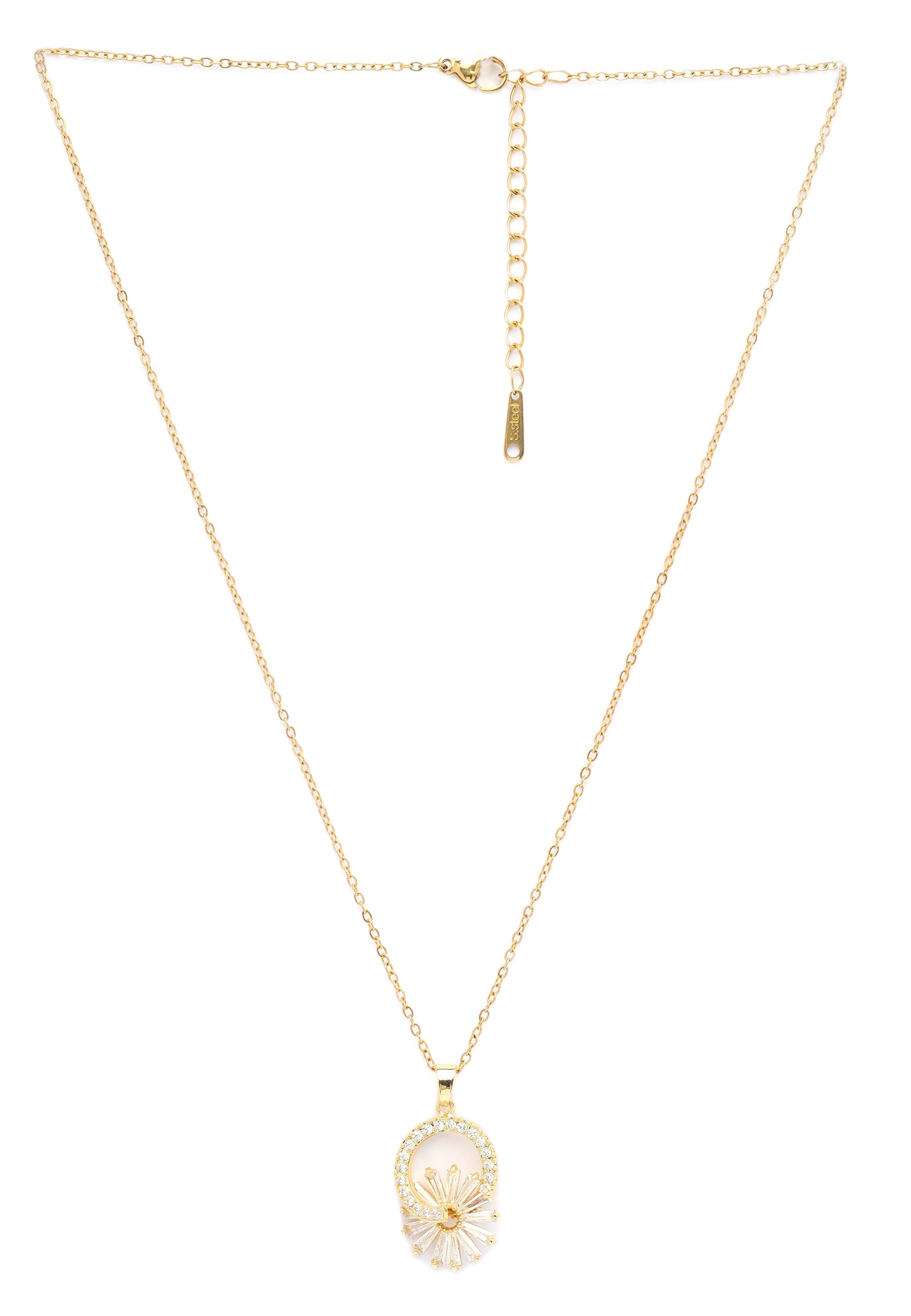 Golden Sunburst Necklace