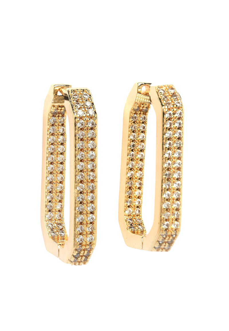 Sleek and Stylish Hoop Earrings