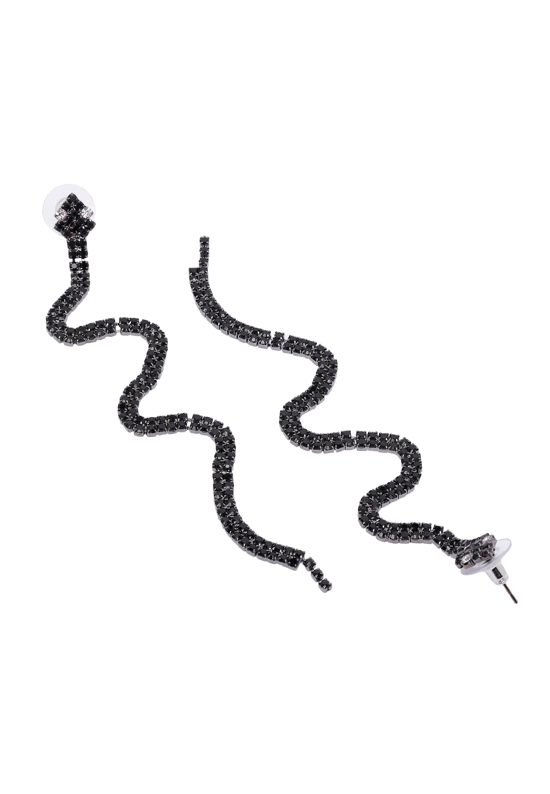 Stylish Snake Long Earrings