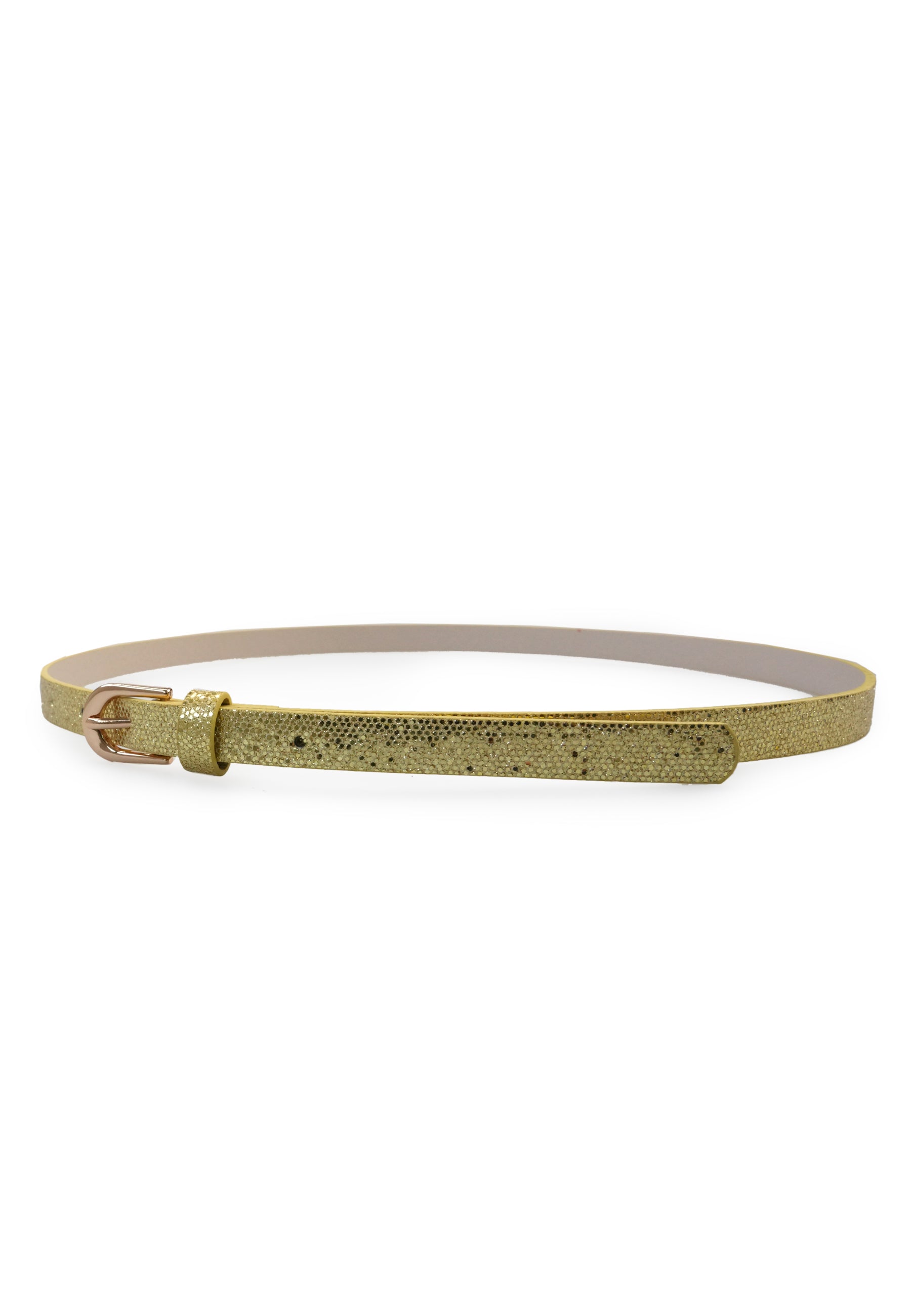 Sleek Snake Print Belt