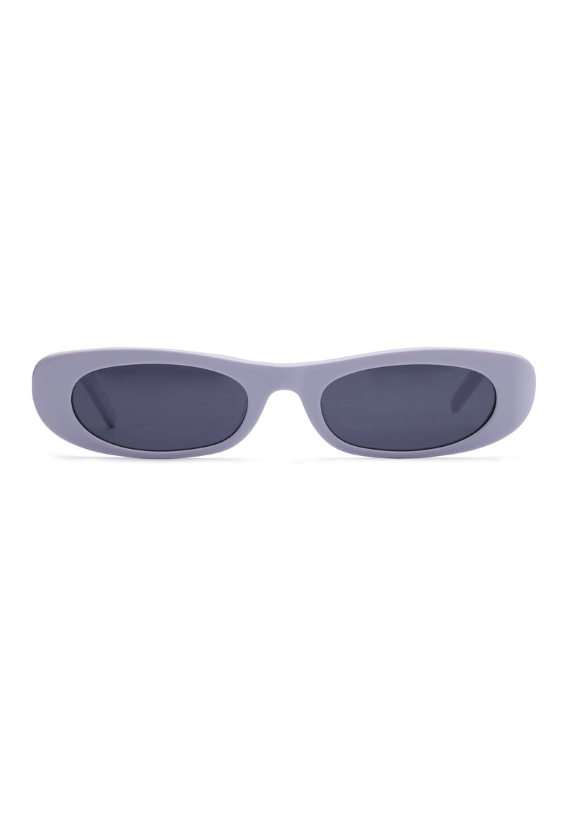 Sleek Oval Micro Sunglasses